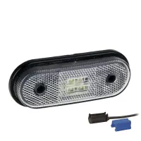 LED Positionsleuchte weiß | 12-24v | 0,75mm²....