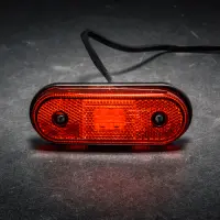 LED Positionsleuchte rot | 12-24v | 0,75mm². Stecker | MV-1410R