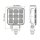 LED ADR ECE-R23 Arbeitsscheinwerfer 6591lm | 9-30v | 400cm Kabel