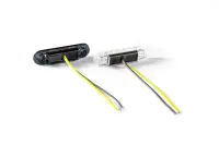 LED Positionsleuchte zweifarbig weiß-gelb 12-24v 0,15m Kabel