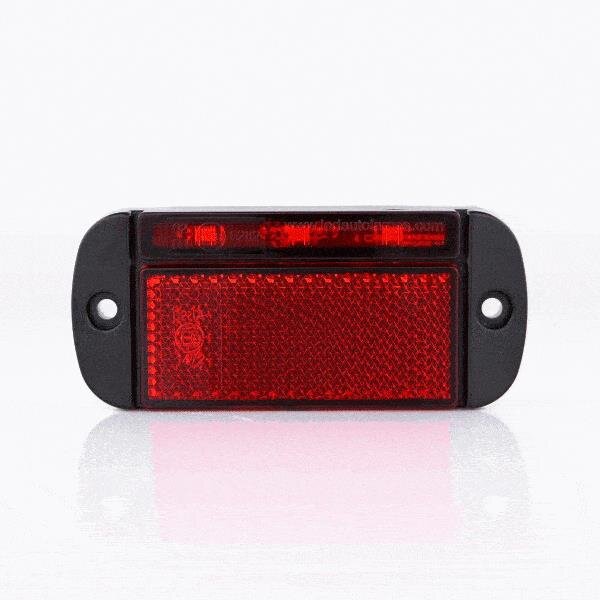 LED Umrissleuchte rot | 12-24v | 40cm Kabel | 44RME