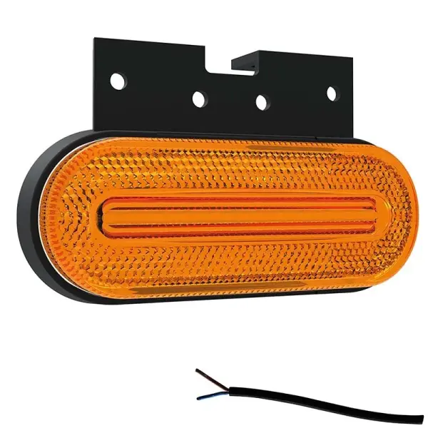 LED Umrissleuchte gelb | 12-24v | 50cm Kabel | M10MV-750A