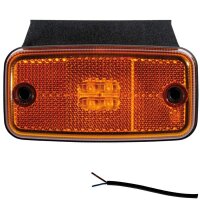 LED Umrissleuchte gelb | 12-24v | 50cm Kabel | M10MV-650A