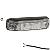 LED Umrissleuchte gelb | 12-24v | 50cm Kabel | M10MV-500A