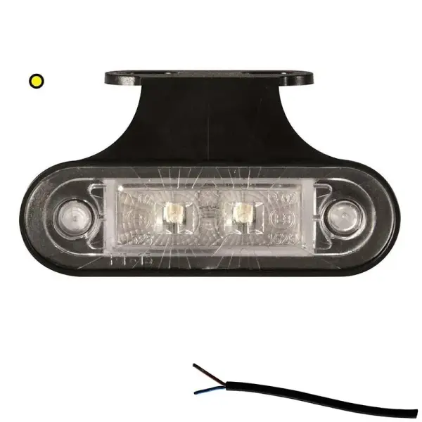 LED Umrissleuchte gelb | 12-24v | 50cm Kabel | M10MV-400A