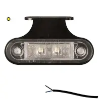 LED Umrissleuchte gelb | 12-24v | 50cm Kabel | M10MV-400A