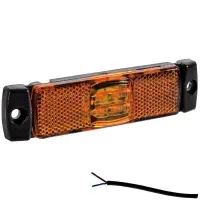 LED Umrissleuchte gelb | 12-24v | 50cm Kabel | M10MV-100A