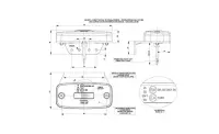 LED Umrissleuchte gelb | 12-24v | 45cm. Kabel | MV-1700A