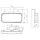 LED Umrissleuchte gelb | 12-24v | 50cm Kabel | MV-1250A