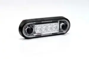 LED Umrissleuchte Einbau grün 12-24v 0,15m Kabel | MV-2400G.1