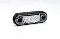 LED Umrissleuchte Einbau grün 12-24v 0,15m Kabel | MV-2400G.1