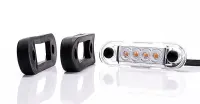 LED Umrissleuchte gelb | 12-24v | 50cm. Kabel | MV-2400A.1