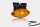 LED Umrissleuchte oval gelb mit Halterung | 12-24v | 50cm. Kabel | MV-5850A