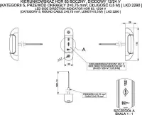 LED-Seitenblinker CAT5 12-24v 50cm Kabel | MZK-3700A