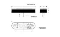 LED Umrissleuchte rot | 12-24v | 50cm Kabel | MV-5100R