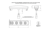 LED Dachlicht weiß | 12-24v | MV-3810W