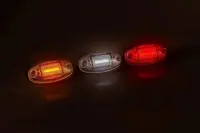 LED Umrissleuchte gelb 12-24v 15cm Kabel | MV-6800A
