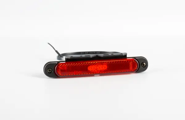 LED Slimline Begrenzungsleuchte roter Bügel 12-24v 50cm Kabel | MV-6550R