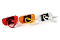 LED Umrissleuchte gelb 12-24v 15cm Kabel | MV-6200A