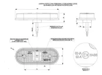 LED Umrissleuchte weiß 12-24v 7.5m Kabel |...