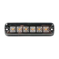 LED R10 Blitzer 6-LED rot 12-24v 200cm Kabel