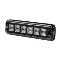 LED R65 Blitzer 6-LED gelb 12-24v 200cm Kabel