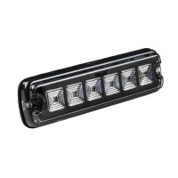 LED R65 Blitzer 6-LED gelb 12-24v 200cm Kabel