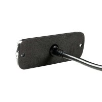 LED R10 Blitzer 4-LED blau 12-24v 200cm Kabel