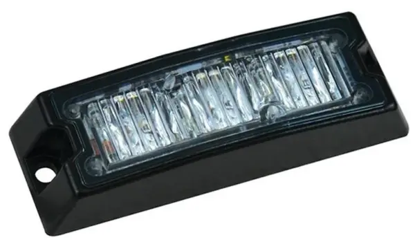 LED Blitzer 3 LEDs | R65 | slimline | gelb | 10-30v | SLED3DVAR65