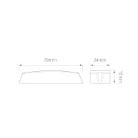 LED Blitzer 3 LEDs | R65 | slimline | gelb | 10-30v |...