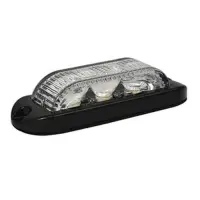LED Blitzer 3 LEDs | Gelb | 180 Grad | 10-30v | LED3DVA180