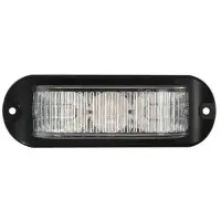 LED Blitzer 3 LEDs | Gelb | 180 Grad | 10-30v | LED3DVA180