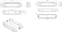 R65 LED Blitzer 6 LEDs Rot 10 - 30V | S10F6200R