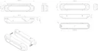 R65 LED Blitzer 6 LEDs Gelb | 10-30v | S10F6200A