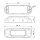 R65 LED Blitzer 3 LEDs Gelb 10 - 30V