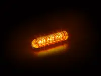 LED R65 Blitzer 6-LED 12-24v 15cm Kabel (4-Muster)