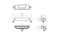 OZZ XB1 8 weiße Lightbar