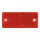 Roter Reflektor 90 x 40 mm mit Schraubbefestigung | VRF-501R