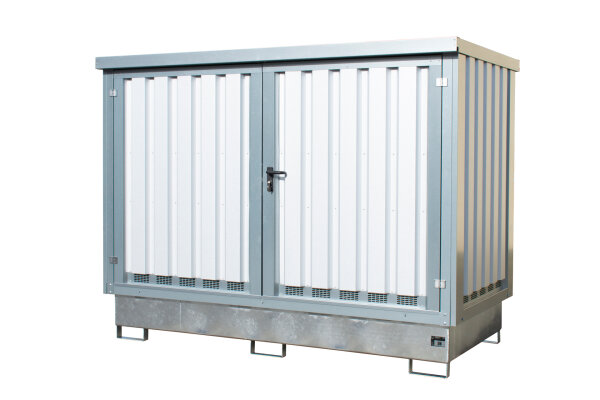 Gefahrstoff-Depot Typ GD-E/IBC-2, verzinkt