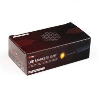 LED Umrissleuchten rot mit R65 Blitzer 12-24v 200cm Kabel