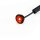 LED Umrissleuchten rot mit R65 Blitzer 12-24v 200cm Kabel