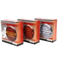 LED Slimline Hamburger Lampe 12-24v 400cm Kabel (DIN-hom.)