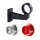 LED Begrenzungsleuchte mit 2 Modulen 12-24v | rot-weiß | 195 mm Arm