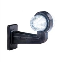 LED Begrenzungsleuchte mit 2 Modulen 12-24v | mehrfarbig | 195mm Arm