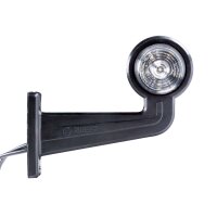 LED Begrenzungsleuchte mit 2 Modulen 12-24v | mehrfarbig | 195mm Arm