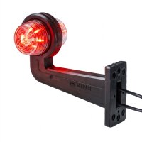LED Begrenzungsleuchte mit 2 Modulen 12-24v | mehrfarbig | 195mm Arm