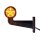 LED Begrenzungsleuchte mit 2 Modulen 12-24v | mehrfarbig | 195mm Arm