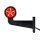 LED Begrenzungsleuchte mit 2 Modulen 12-24v | dunkel | mehrfarbig | 195mm Arm