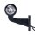LED Begrenzungsleuchte mit 2 Modulen 12-24v | rot-weiß | 165mm Arm