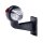 LED Begrenzungsleuchte mit 2 Modulen 12-24v | rot-weiß | 165mm Arm